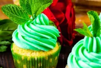 Derby Day Mint Julep Cupcakes