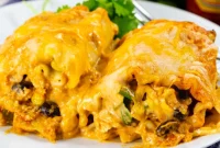 Tex-Mex Chicken Lasagna Pinwheels