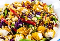 Peanut Chicken Chopped Salad