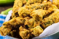 Crispy Whole Fried Okra