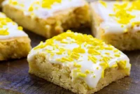 Bright Lemon Cookie Bars