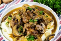 Homestyle Meatloaf Meatballs with Brown Gravy
