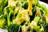 Creamy Cheddar Broccoli