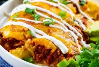 Smoky Chipotle Chicken Enchiladas