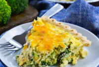 Savory Broccoli & Cheese Quiche