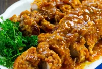Russian Glazed Pork Tenderloin