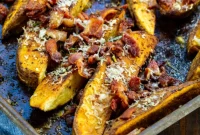 Loaded Bacon Parmesan Steak Fries
