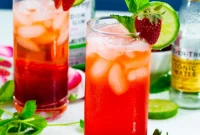 Blushing Gin and Tonic