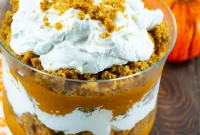 Autumn Butterscotch Pumpkin Trifle