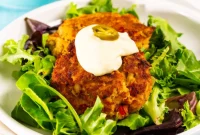 Zesty Bayou Salmon Fritters