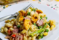 Savory Ham and Asparagus Bake