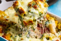 Tuscan Chicken Spinach Rigatoni