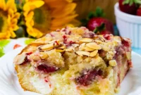 Strawberry Swirl Cream Cheese Coffee Cake