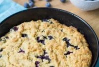 Golden Blue Cornbread