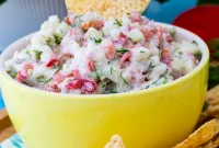 Refreshing Creamy Cucumber Salsa