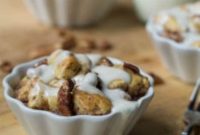 Decadent Cinnamon Roll Bread Pudding