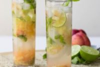 Summer Nectarine Mojito