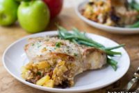 Sweet & Smoky Stuffed Pork Chops