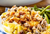Sandys Signature Stuffed Chicken Bake