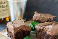 Kentucky Mint Chocolate Brownies