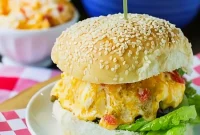 Southern Comfort Pimento Cheese Burger