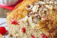 Cola-Kissed Cherry Almond Loaf