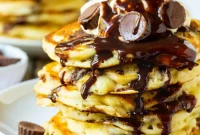 Ultimate Peanut Butter Chocolate Flapjacks