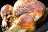 Aromatic Slow Cooker Whole Chicken