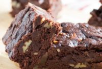 Fudgy Slow Cooker Triple Chocolate Brownies