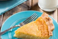 Grandma’s Golden Custard Pie