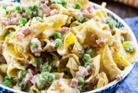 Creamy Ranch Ham Noodles