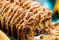 Chocolate Peanut Butter Swirl Banana Bread