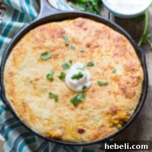 Mexican Cornbread Chicken Casserole