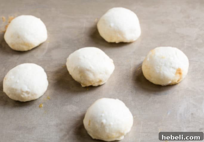 Baked Banana Peanut Butter Fritters cooling on a rack