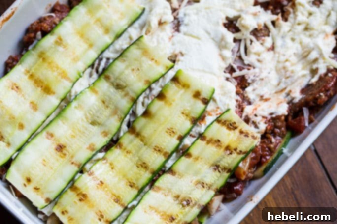 No-Noodle Zucchini Lasagna 3 Zucchini Lasagna