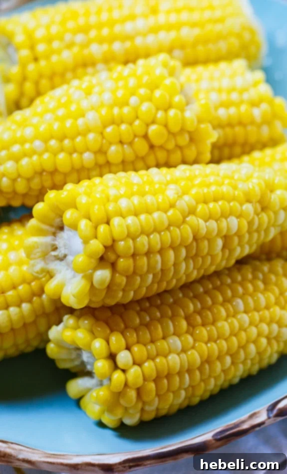 Mastering Corn on the Cob 5 Deliciously sweet and buttery corn on the cob, cooked in milk and butter.