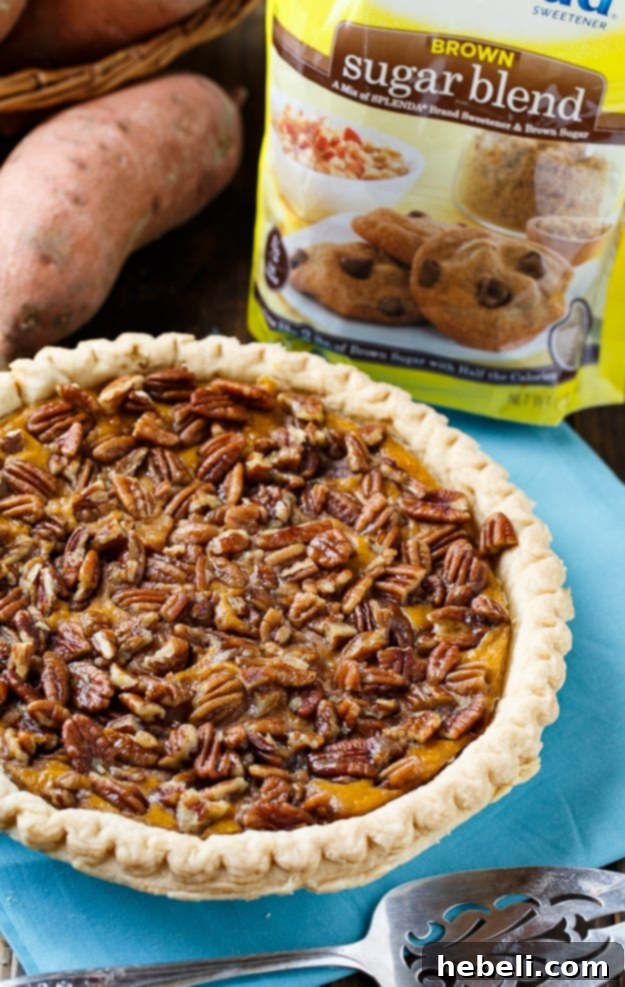 Enjoying Lightened-Up Sweet Potato Pie Warm or Chilled