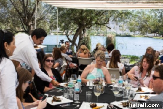 Ruby Princess Cruise Wine Excursion in Mexico, showing an amazing lunch spread by the lake.