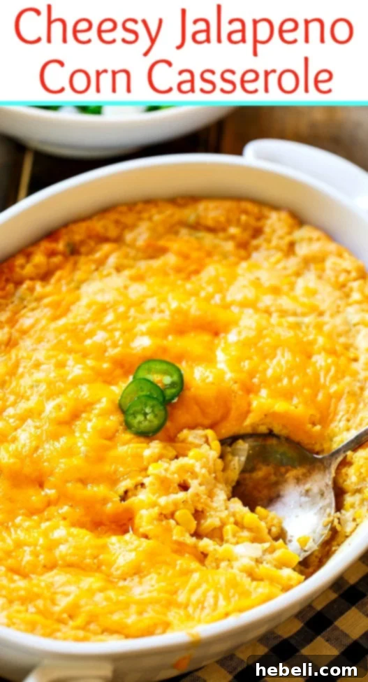 Jalapeno Popper Corn Casserole 8 Cheesy Jalapeno Corn Casserole served with a side of greens