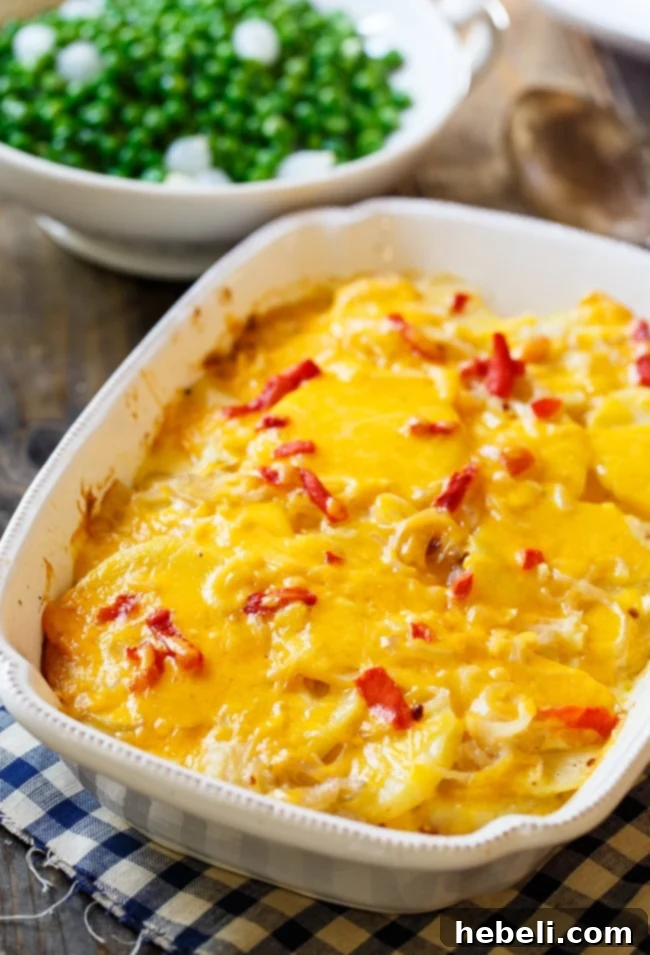 Velvety Pimento Cheese Potatoes 4 Making Pimento Cheese Potato Gratin with homemade pimento cheese