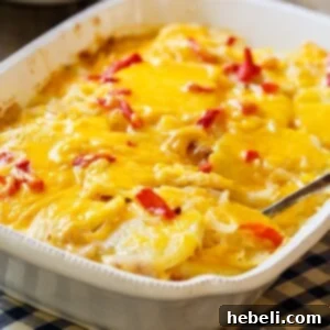Velvety Pimento Cheese Potatoes 6 Pimento Cheese Potato Gratin