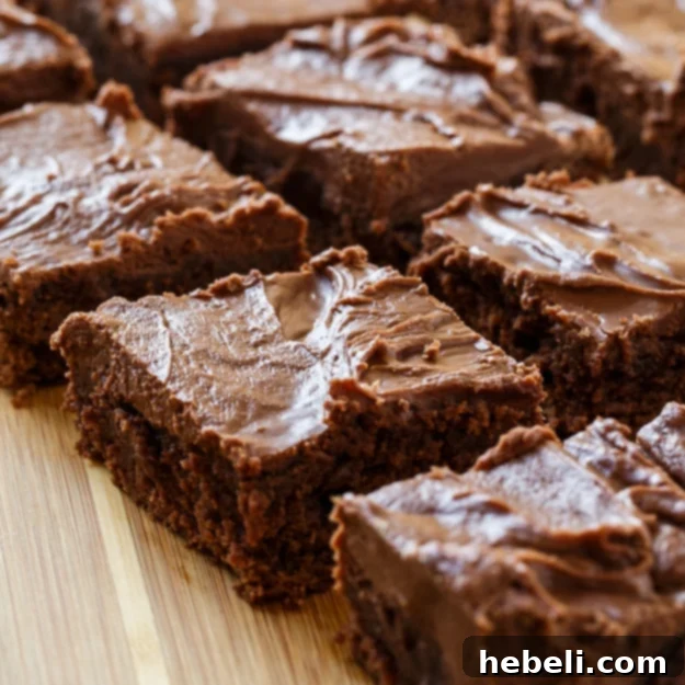 Classic Lunch Lady Brownies with Rich Chocolate Frosting