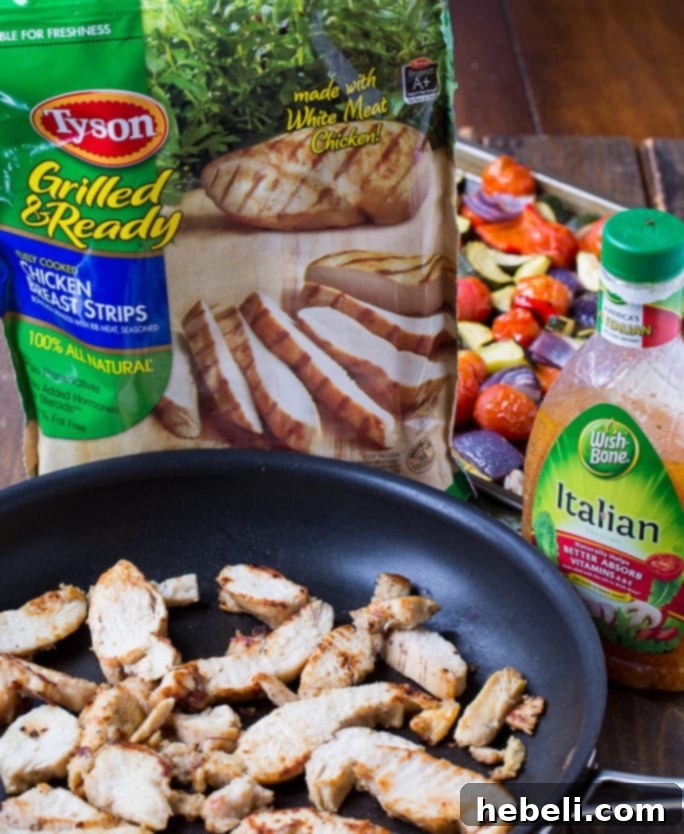 Roasted Vegetables for Orzo Pasta Salad