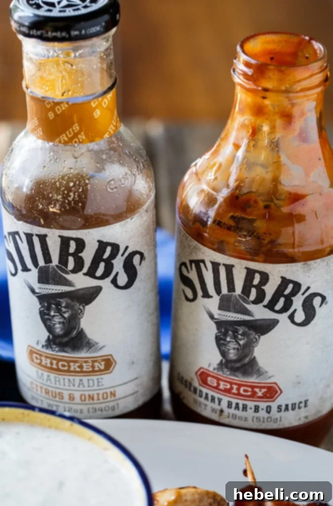 Smoky BBQ Bacon Chicken Poppers 5 Another view of the perfectly grilled BBQ Bacon Chicken Bites.