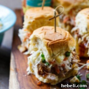 Hawaiian Sliders with Tropical Slaw