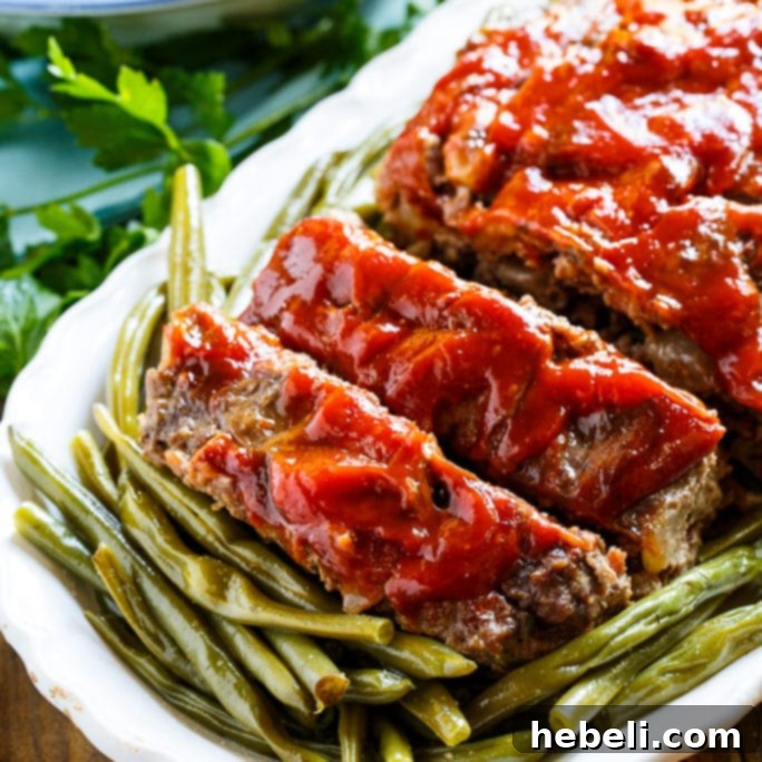 Classic Meatloaf - a family favorite weeknight meal.