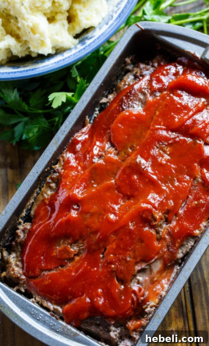 Classic Meatloaf - a weeknight favorite family meal.