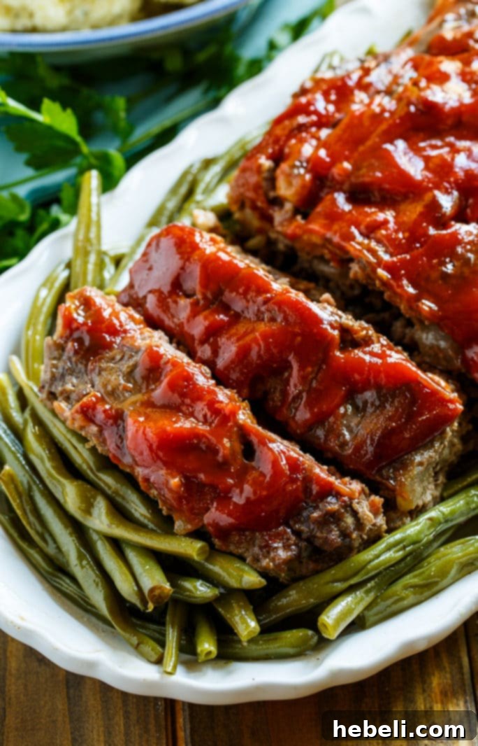 Classic Meatloaf - a family favorite weeknight meal.