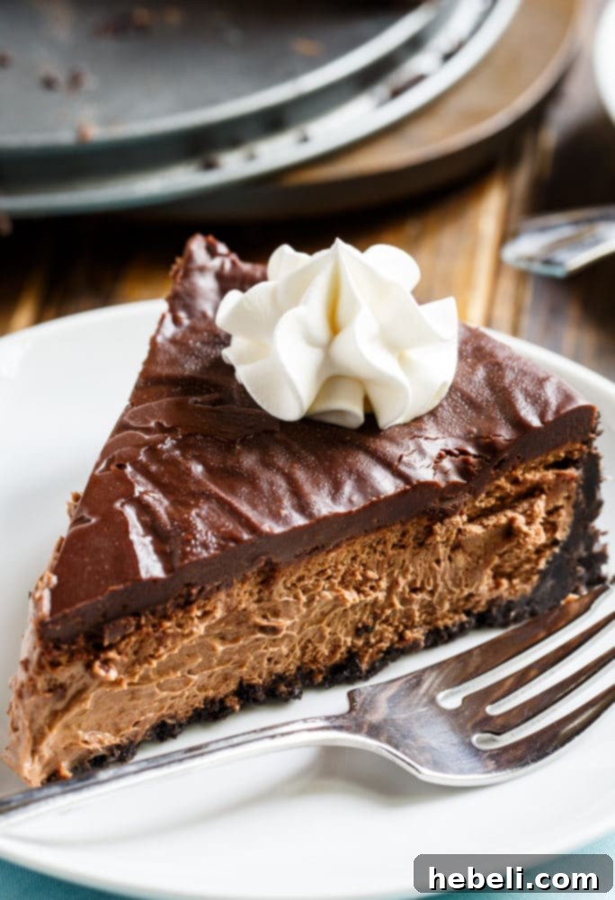 Perfect Chocolate Cheesecake