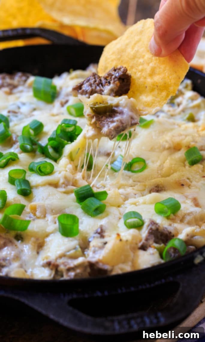 Cooking ribeye steak for Philly Cheese Steak Dip